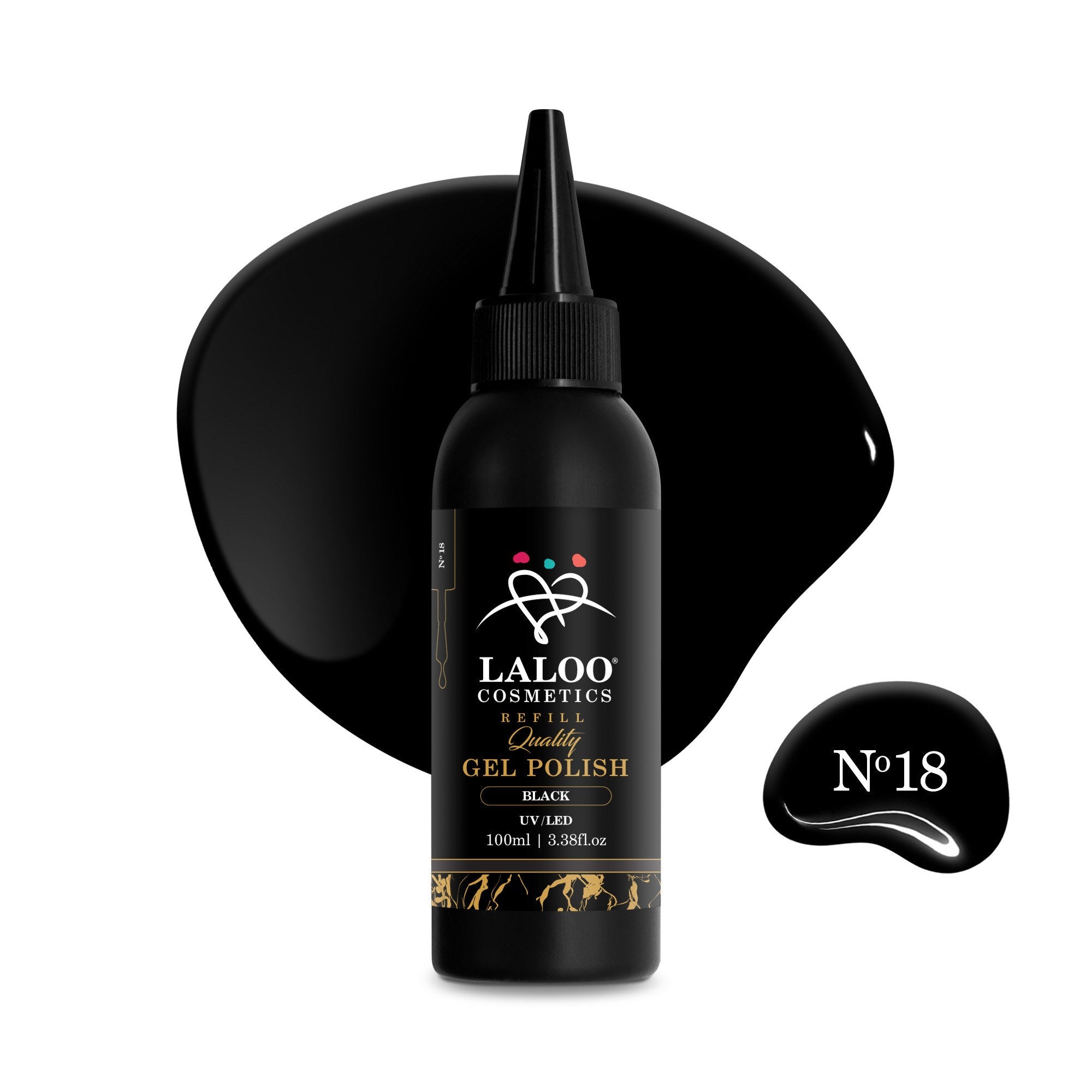 Refill No.018 Black 100ml