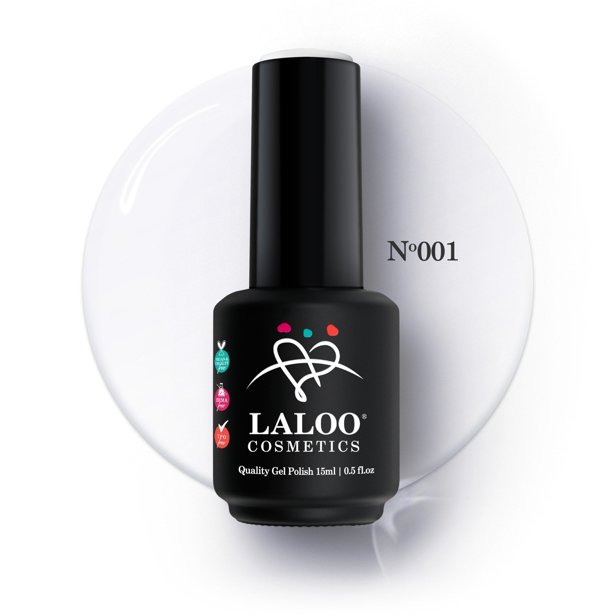 Νο.001 True White | Gel Polish 15ml